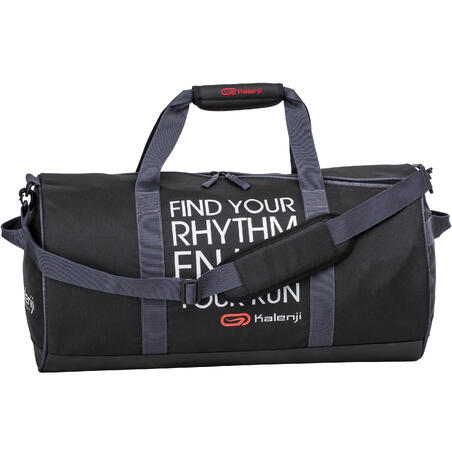Спортивна сумка для легкої атлетики, 50 л - Чорна