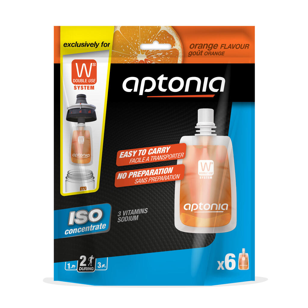 Φακελάκι ισοτονικού ποτού iso 6x43ml - πορτοκάλι