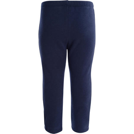 Pantalon Baby Gym 100 Chaud Navy