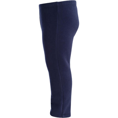 Pantalon Baby Gym 100 Chaud Navy