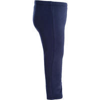 Pantalon Baby Gym 100 Chaud Navy