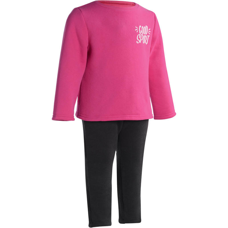 pink baby tracksuit