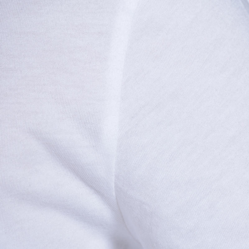 camiseta blanca basica niña decathlon