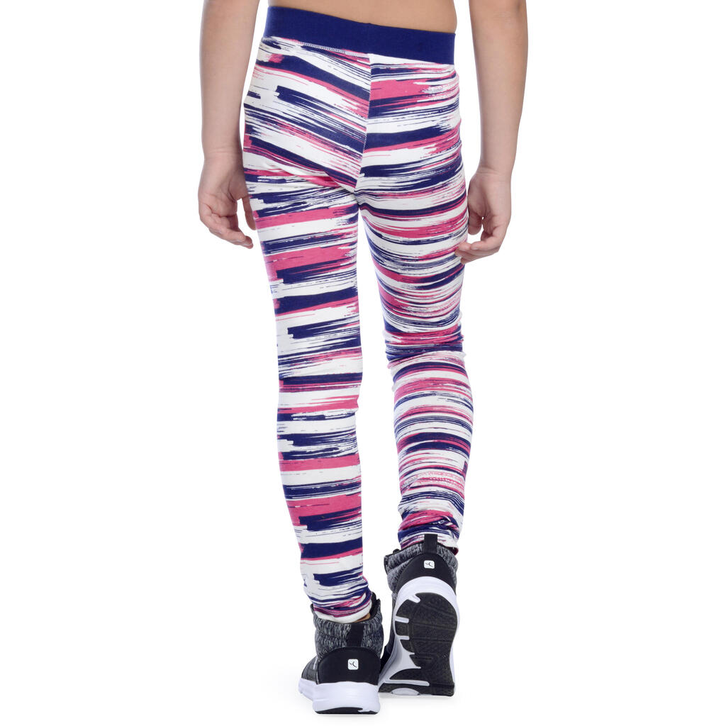 Leggings Gym Mädchen Print rosa