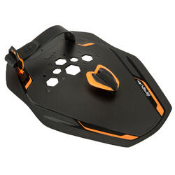 PLAQUETTES NATATION PRO QUICK'IN NOIR ORANGE