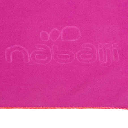 Ultra compact microfibre towel size M 65 x 90 cm - Purple