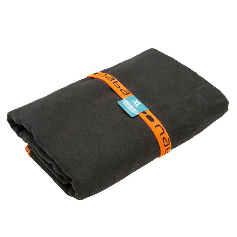 Microfibre towel XL grey Microfibre towel XL grey