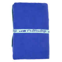 Ultra compact microfibre towel size XL 110 x 175 cm - blue