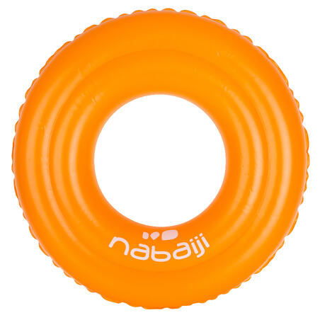 Inflatable 51 cm diameter pool ring - orange