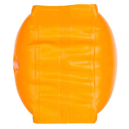 شارات سباحة للأطفال وزن 30-60 كجم بغرفتي نفخ - برتقالي