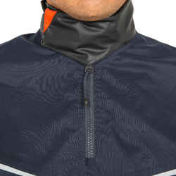 Men's Sailing Windproof Smock Dinghy 500 - Dark Blue/Orange