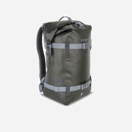 MOCHILA IMPERMEABLE TIPO ESTANCA 20L NEGRA