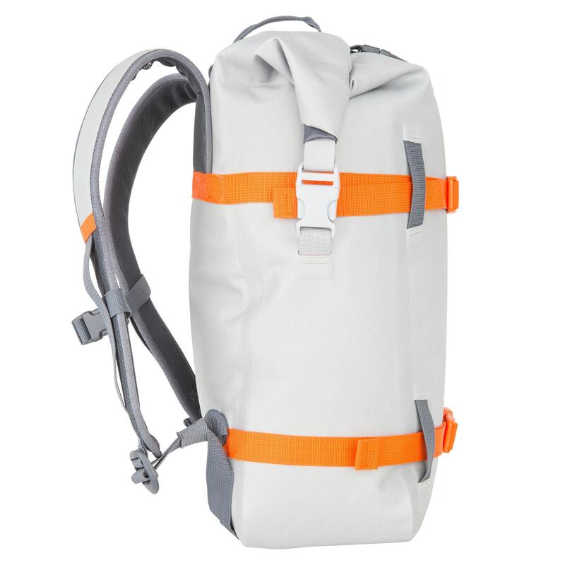 Wasserfester Rucksack 20 L - hellgrau