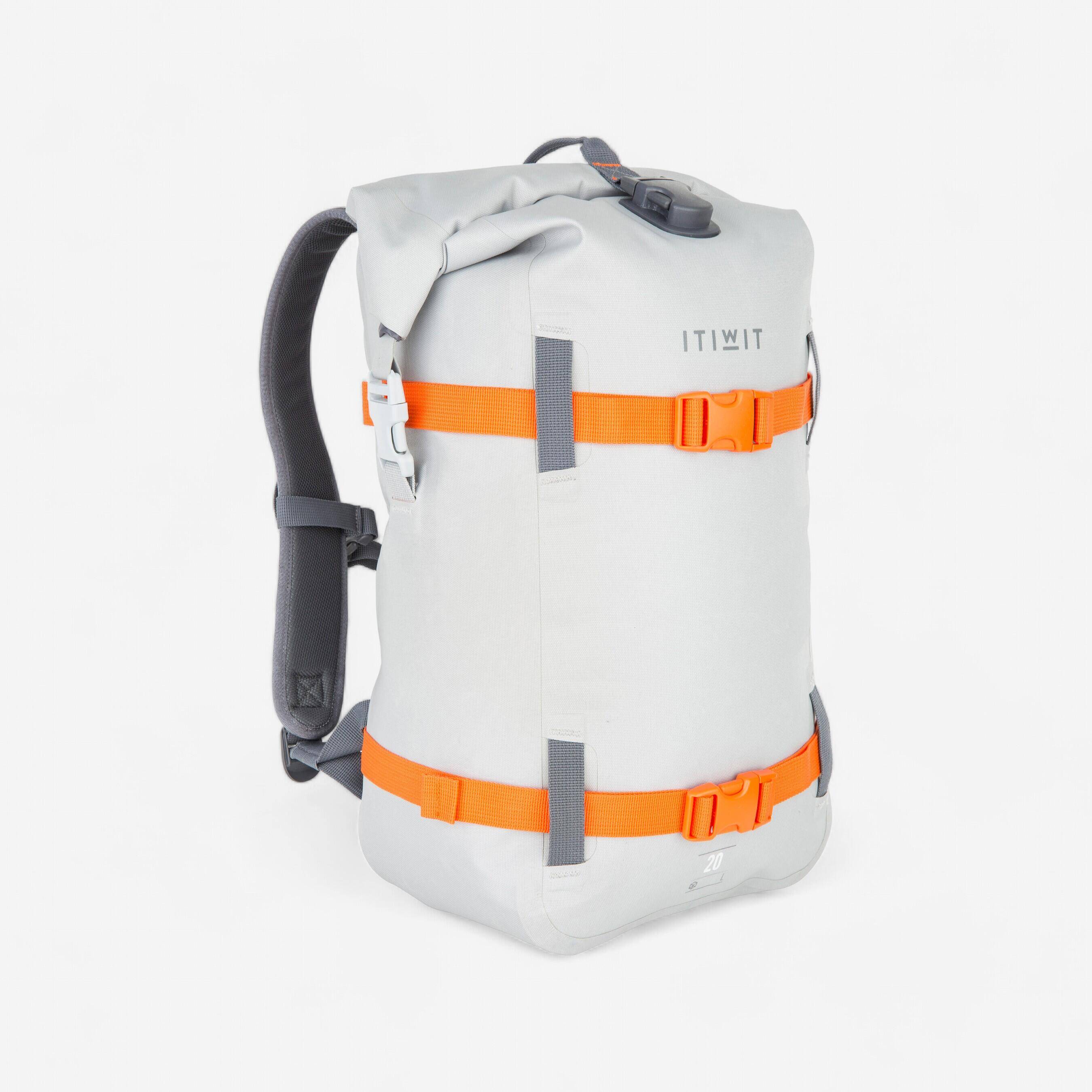 Waterproof Backpack 20L Grey -  1