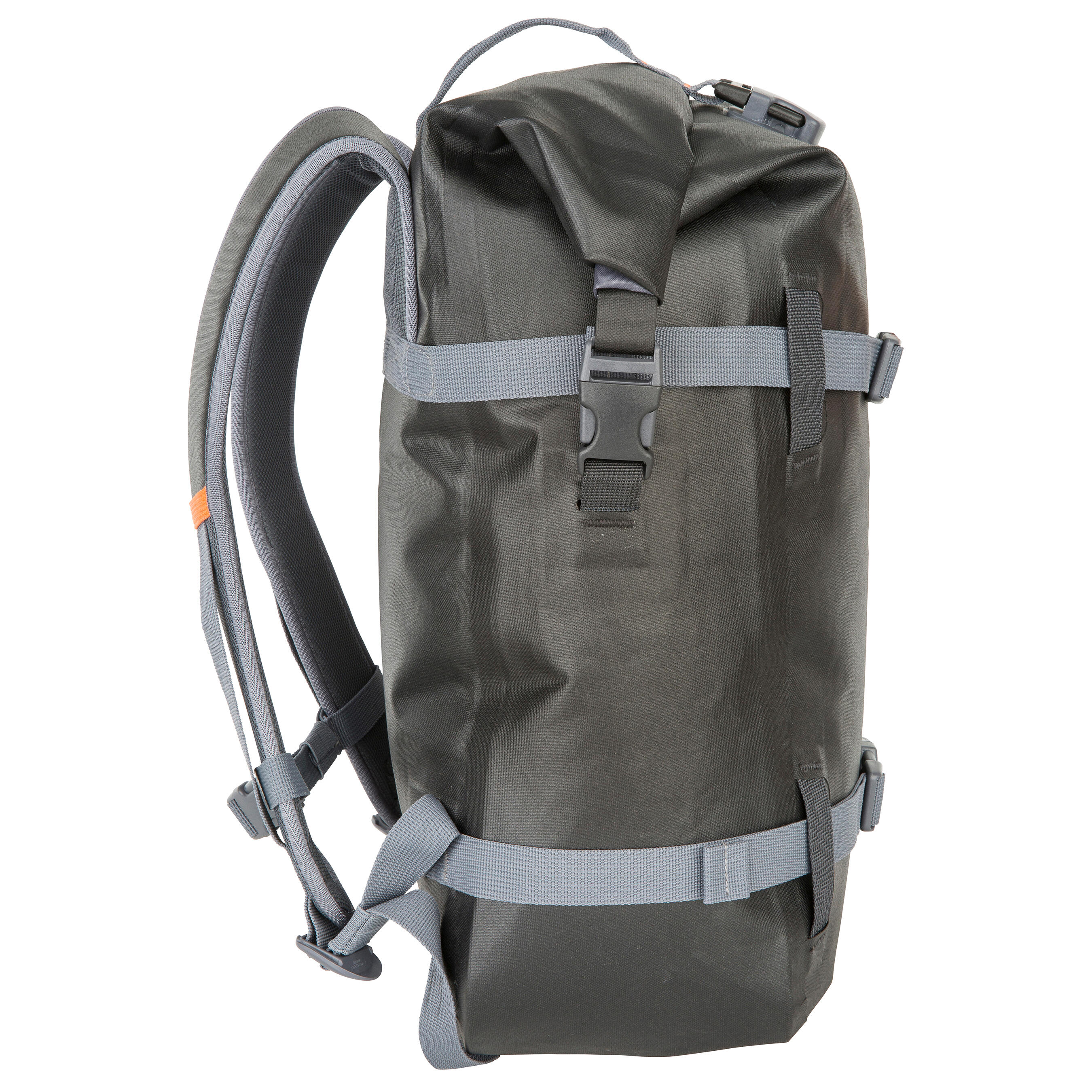 Waterproof Backpack 20L - Black - Carbon grey - Itiwit - Decathlon