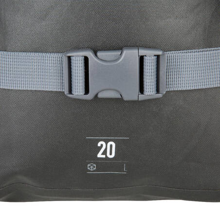 20L Watertight Backpack Black
