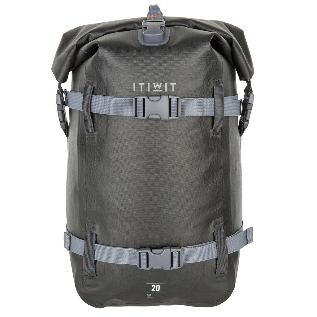WATERPROOF BACKPACK 20 L BLACK