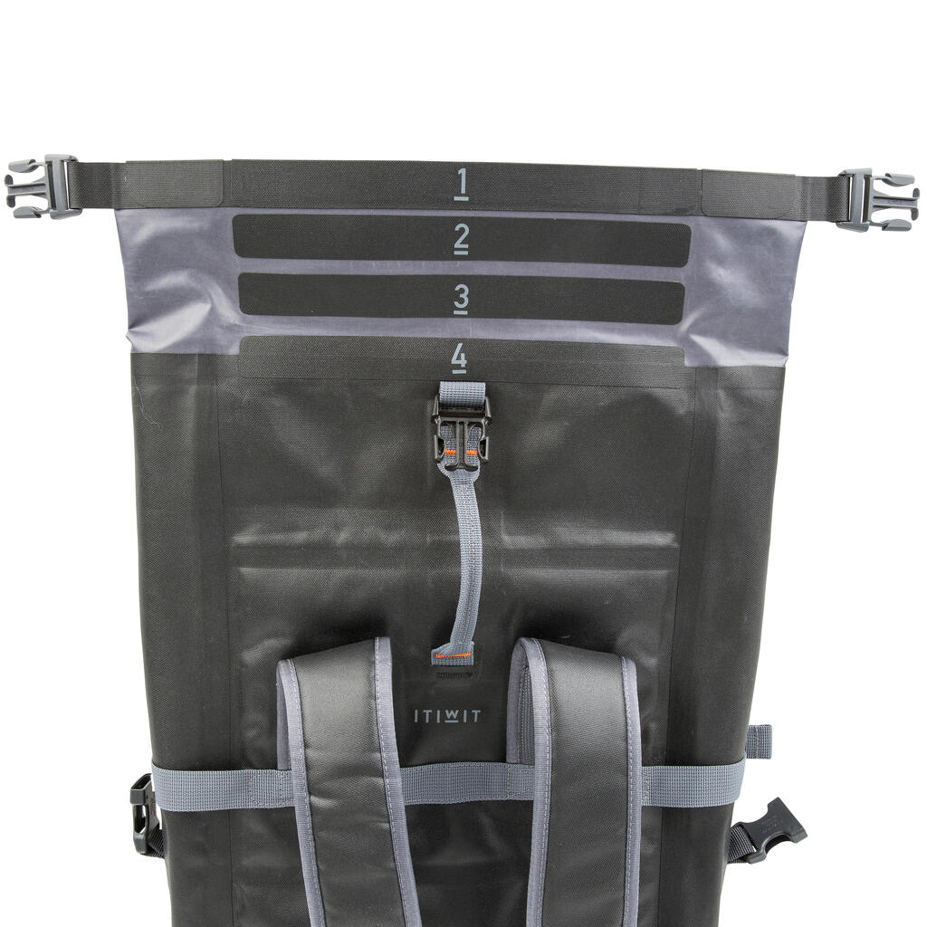 WATERPROOF BACKPACK 20 L BLACK