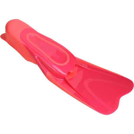 SNK 520 Kids Snorkelling Fins - Coral Pink