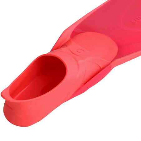 SNK 520 Kids Snorkelling Fins - Coral Pink