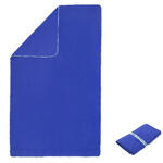 Microfibre towel L blue