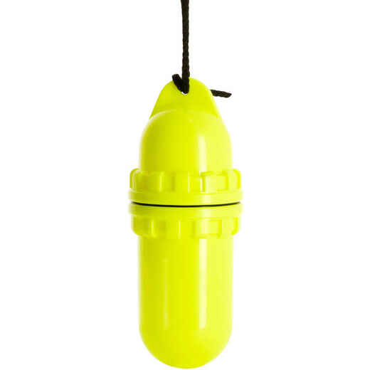 
      Medium waterproof egg-shaped container yellow
  