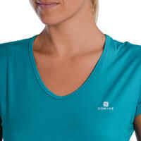 Energy Women's Cardio Fitness T-Shirt - Blue/Green