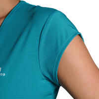 Energy Women's Cardio Fitness T-Shirt - Blue/Green