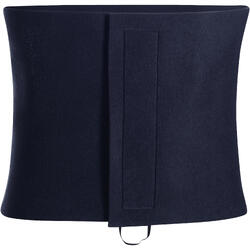 Cinturón lumbar Faja sauna Cardio Fitness Domyos sudación unisex negro