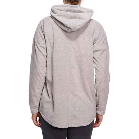 Women's Relaxation Yoga Microfleece Sweatshirt - Grey