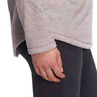 Women's Relaxation Yoga Microfleece Sweatshirt - Grey