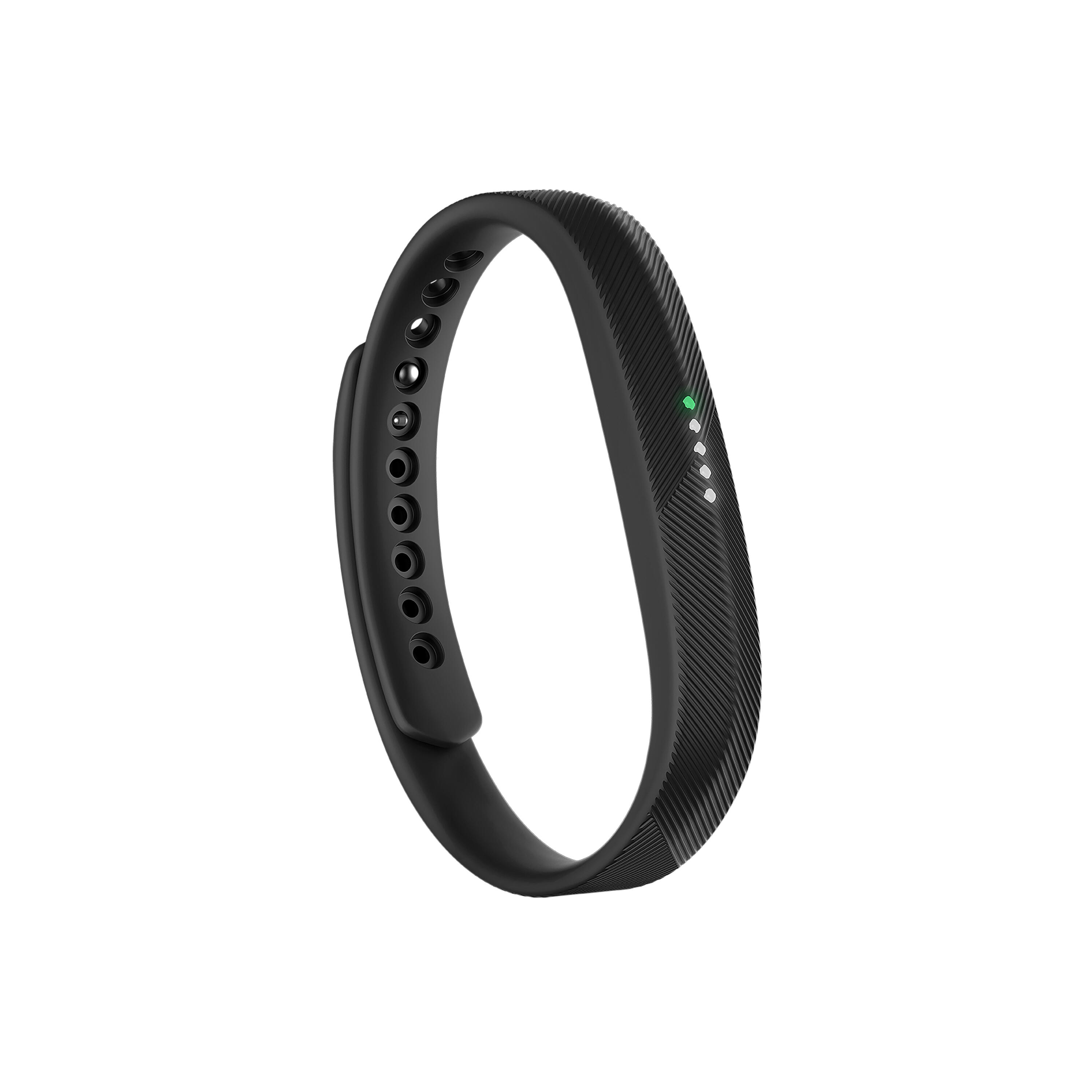 FITBIT Flex 2 activity tracker wristband heart rate on the wrist black (size S and L)
