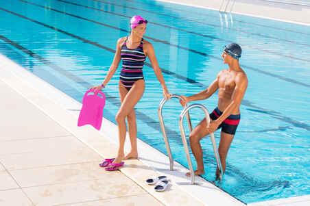 Silicone Mesh Swim Cap Size S - Bones