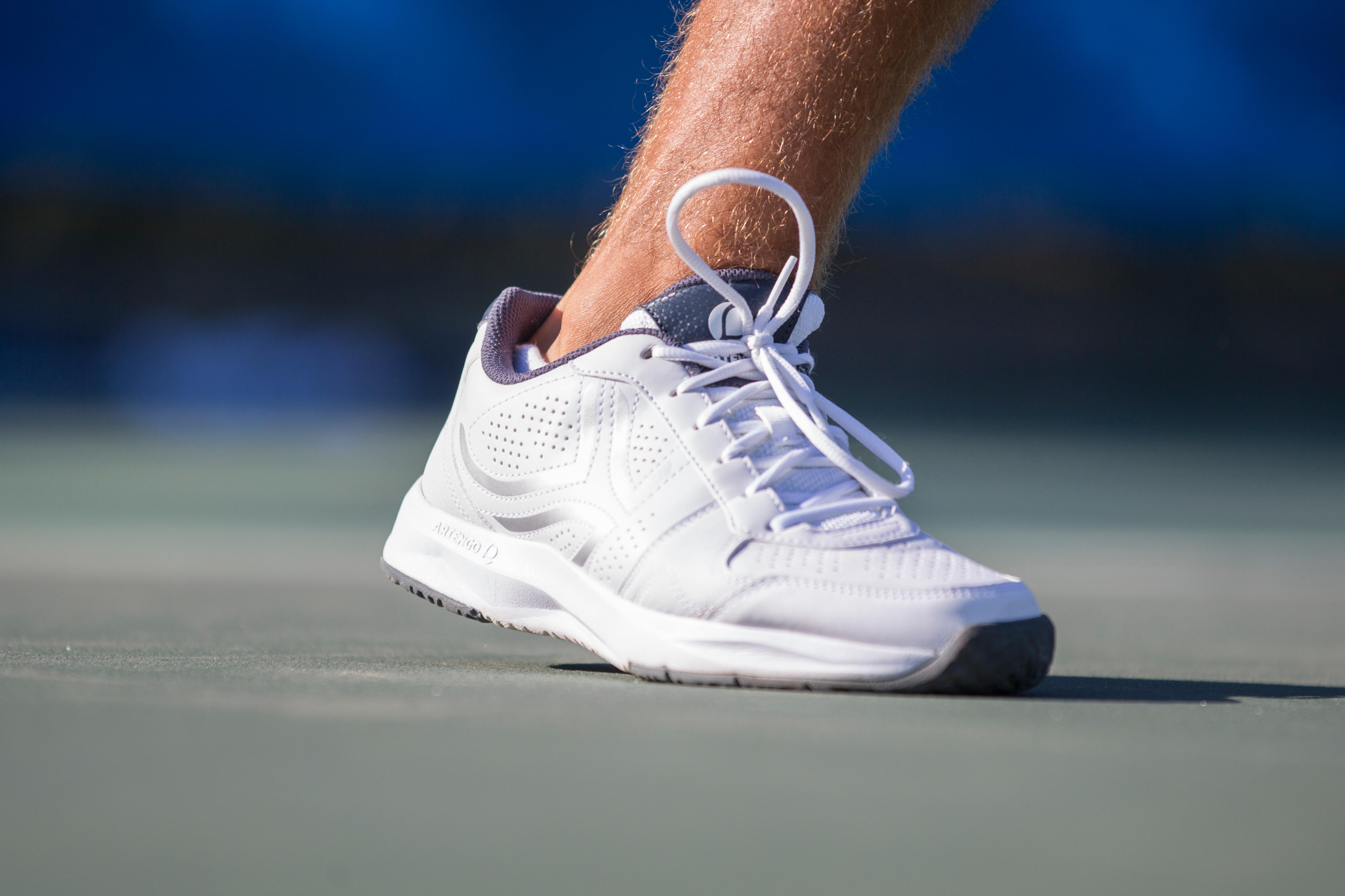 Chaussettes de tennis x3 - RS 500 Lowedge blanc - ARTENGO