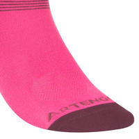 RS 160 Adult Mid Sports Socks Tri-Pack - Pink