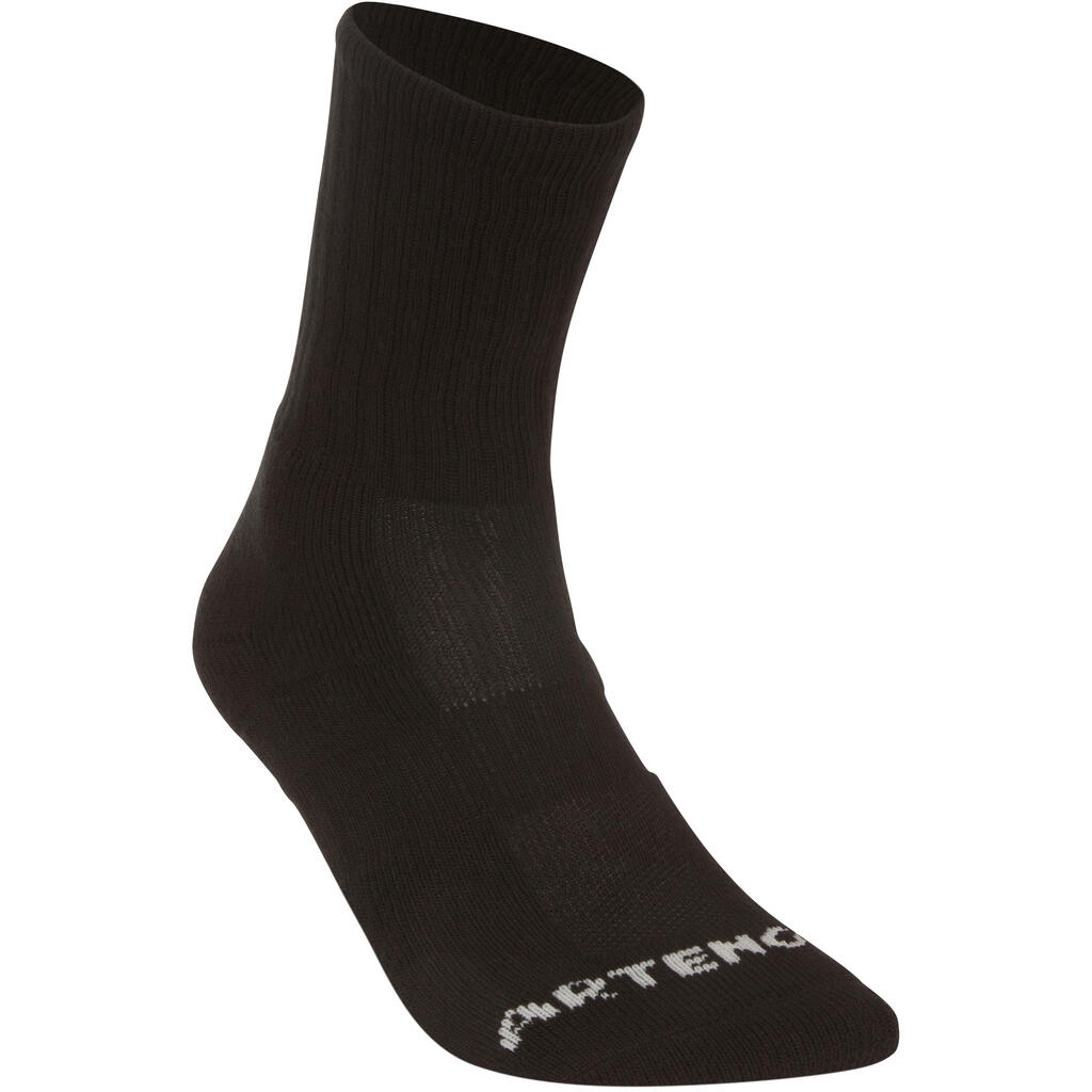 Plave/bele/zelene duboke čarape za tenis RS 500 (3 para)