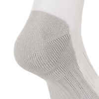 Kids' High Tennis Socks RS 500 Tri-Pack - White