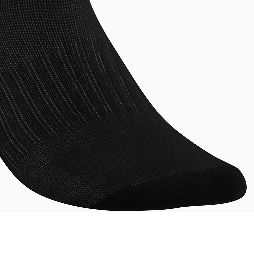 Tenisové ponožky vysoké 3 páry čierne