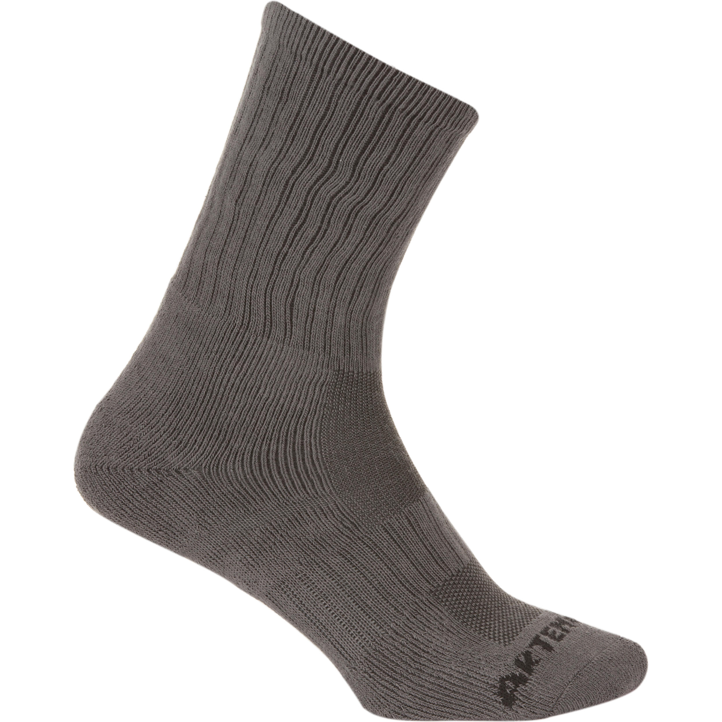 RS 500 Adult High Sports Socks Tri-Pack - Grey 5/10