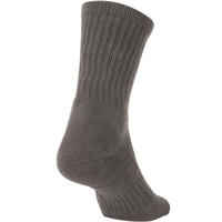 RS 500 Adult High Sports Socks Tri-Pack - Grey