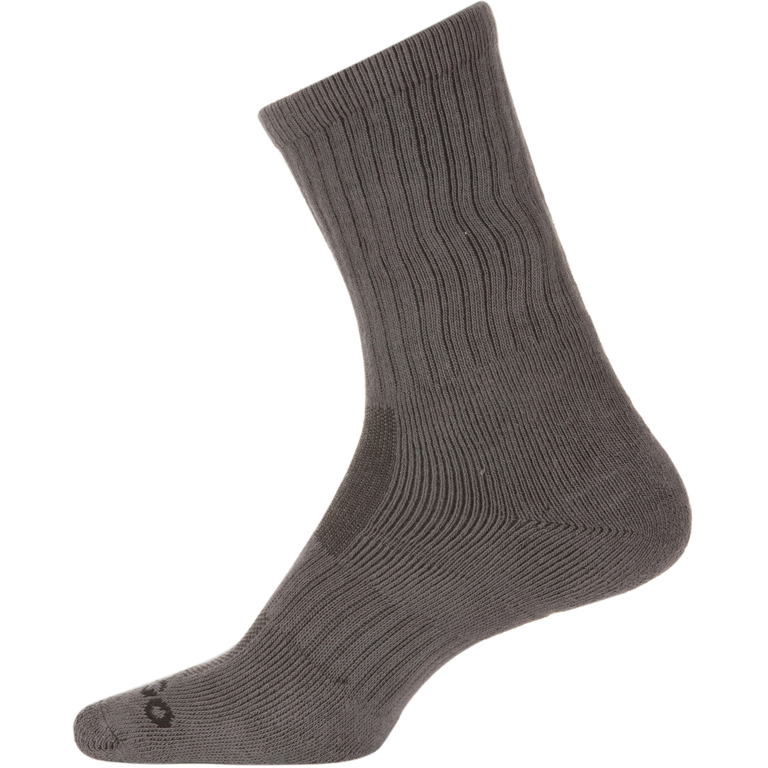 RS 500 Adult High Sports Socks Tri-Pack - Grey 8/10