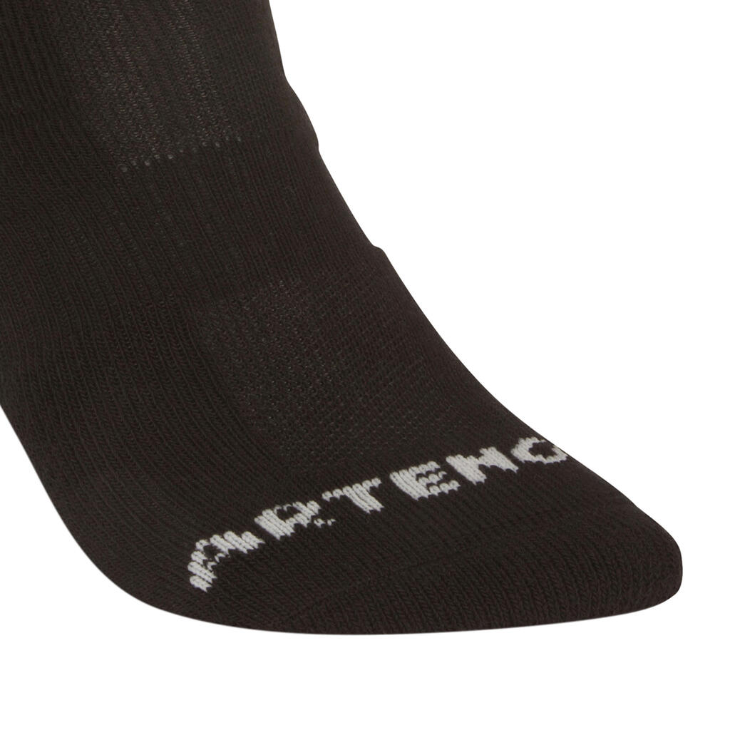 High Tennis Socks RS 500 Tri-Pack - Black