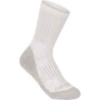 Kids' High Tennis Socks RS 500 Tri-Pack - White