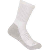 Kids' High Tennis Socks RS 500 Tri-Pack - White