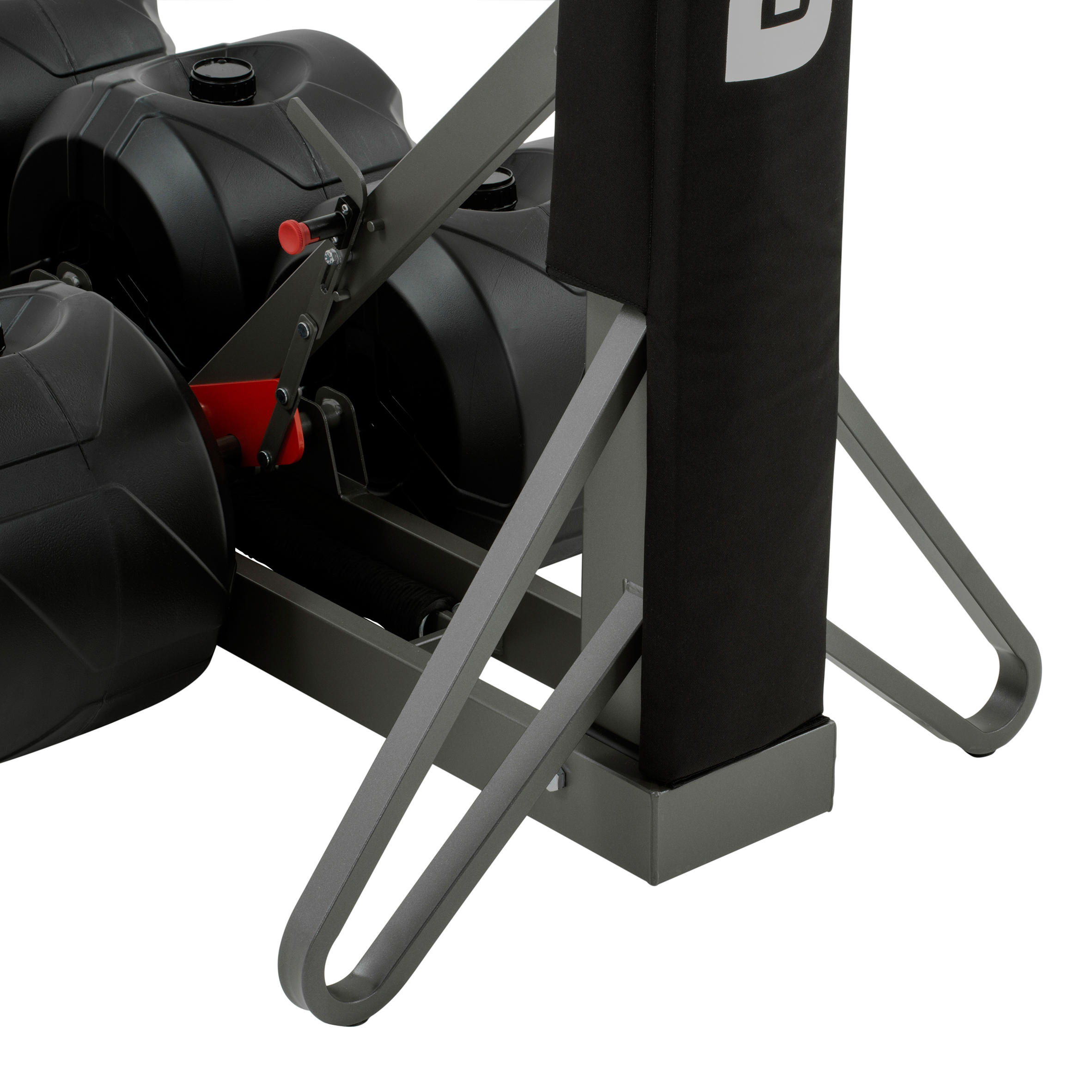 B900 Kids'/Adult Basketball Basket 2.4m to 3.05m Adjusts and stores in 2 minutes 6/6