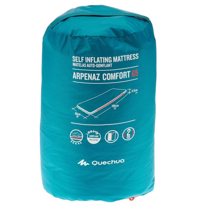 Isomatte selbstaufblasend ARP Comfort 65 hellblau Breite 65 cm