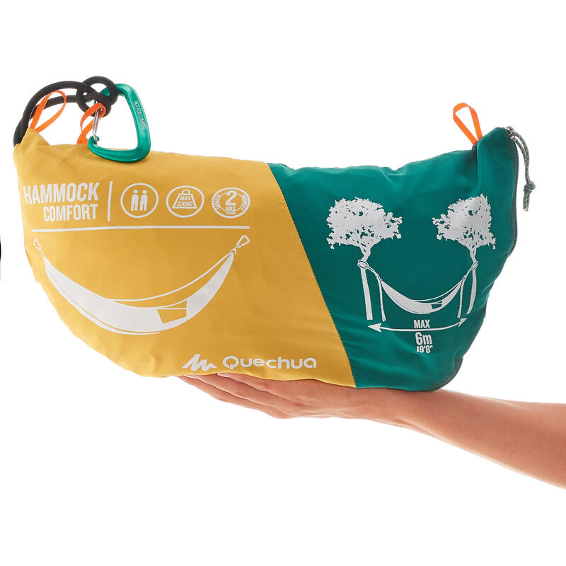Twoperson hammock Comfort 280 x 175 cm 2 People Decathlon