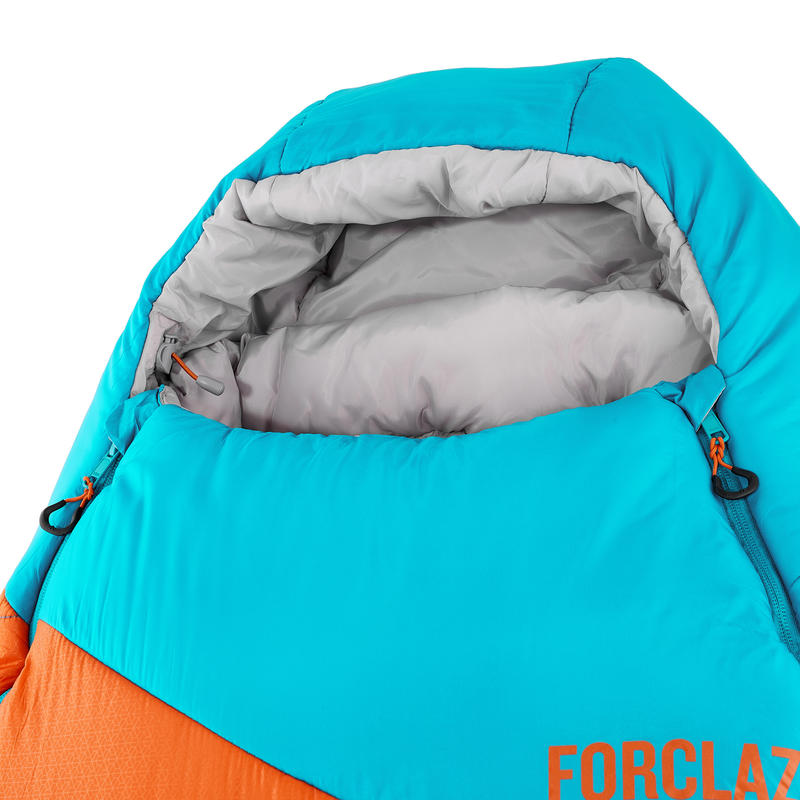 Sleeping bag Camping Quechua 0/5° Junior Naranja Decathlon