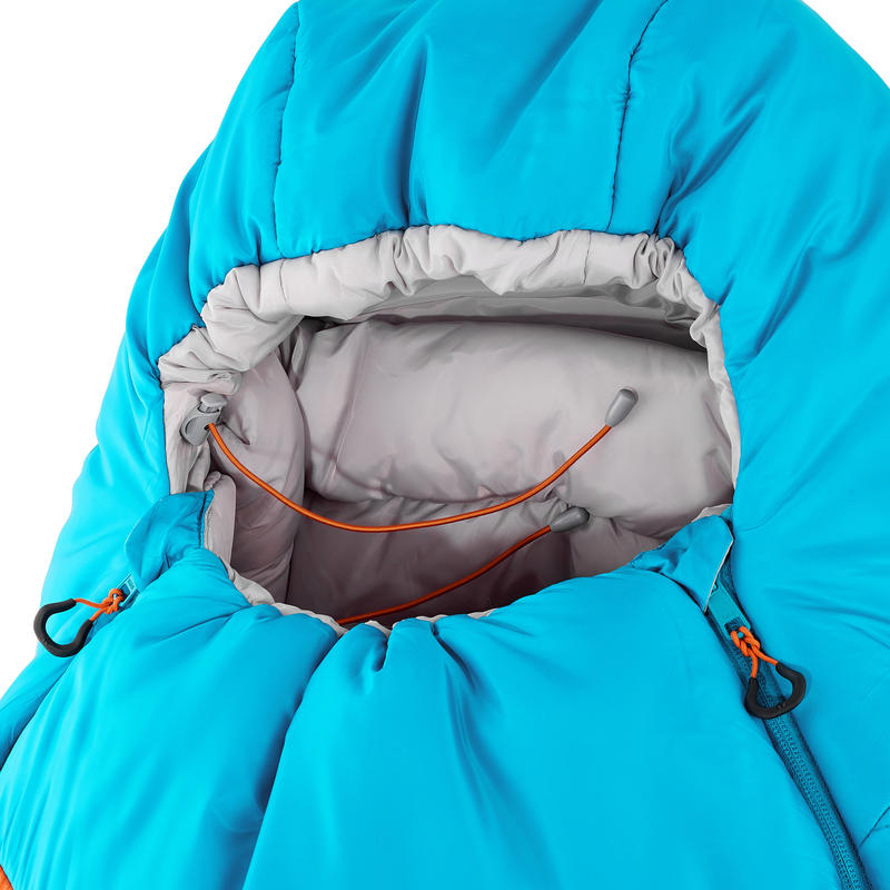 Sleeping bag Camping Quechua 0/5° Junior Naranja Decathlon