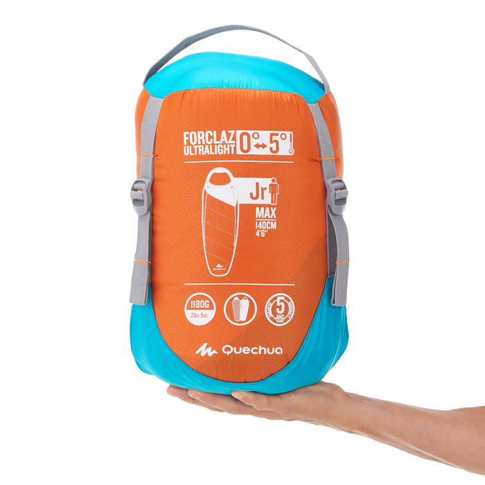 Kids' 2/3 Season Ultralight Sleeping Bag Forclaz QUECHUA Decathlon